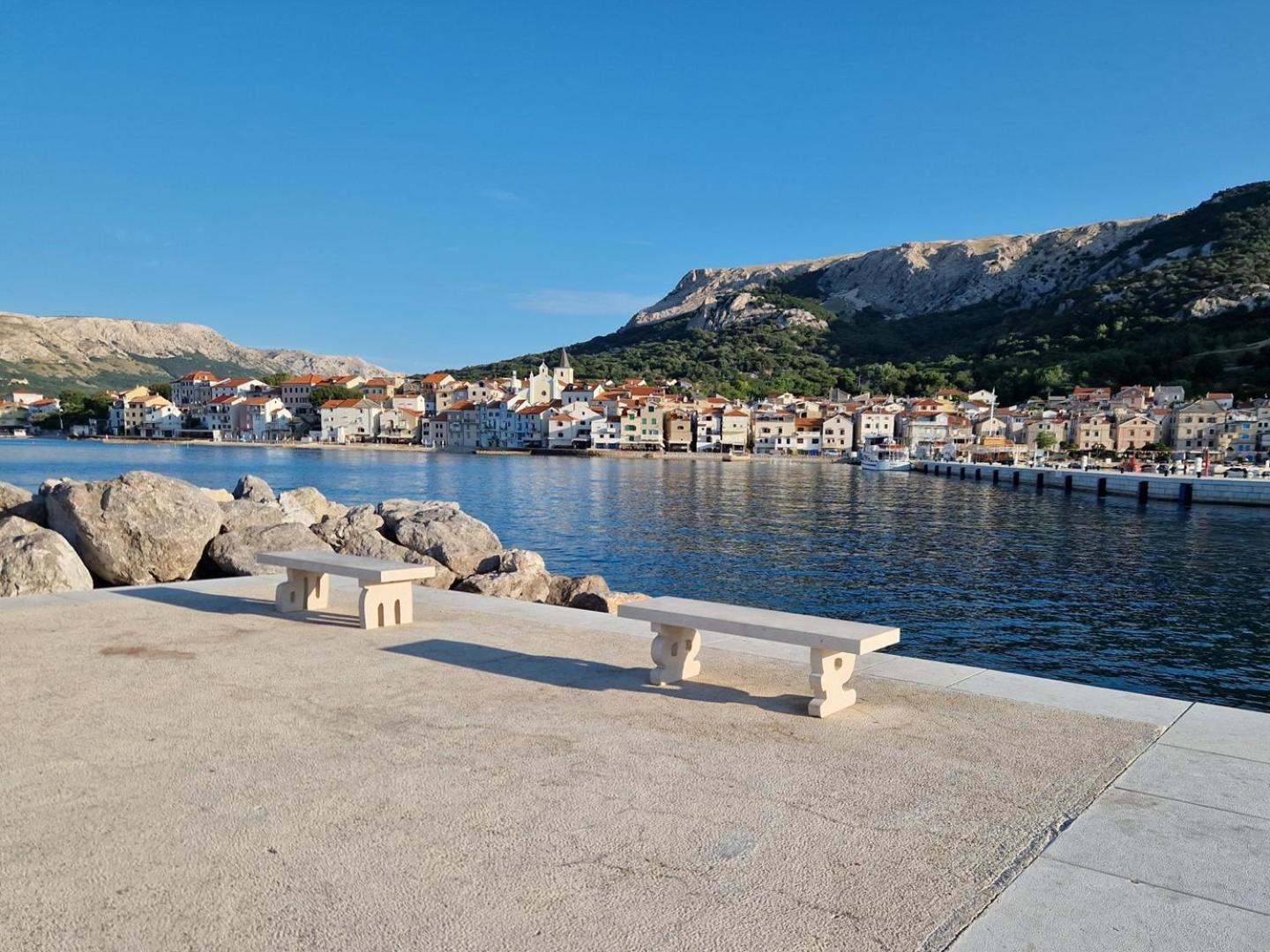 Apartments Aquarium Dorcic Baška Esterno foto